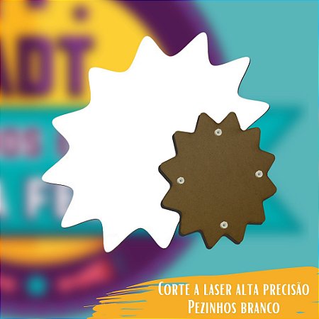 Tabuleiro c/ pezinho Amoeba 3mm