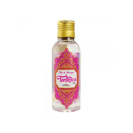 ÓLEO PARA MASSAGEM TÂNTRICA COM FRAGRÂNCIA MÍSTICA - HOT FLOWERS TÂNTRICA - 120ML