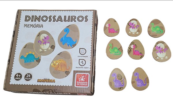 Jogo da Memória O Bom Dinossauro