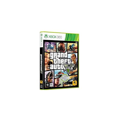 JOGO GTA V - XBOX 360 - Game Grand Theft Auto V - Loja Cyber Z