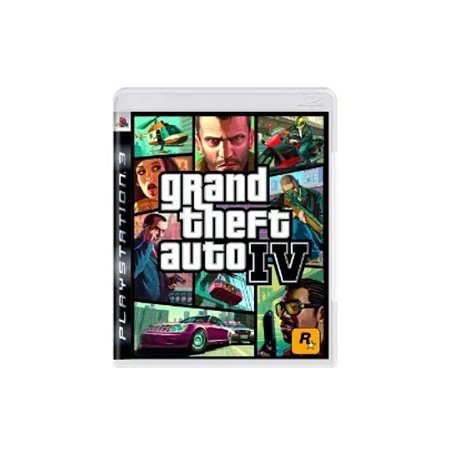 Jogo Grand Theft Auto IV GTA 4 PS3 Usado - Meu Game Favorito