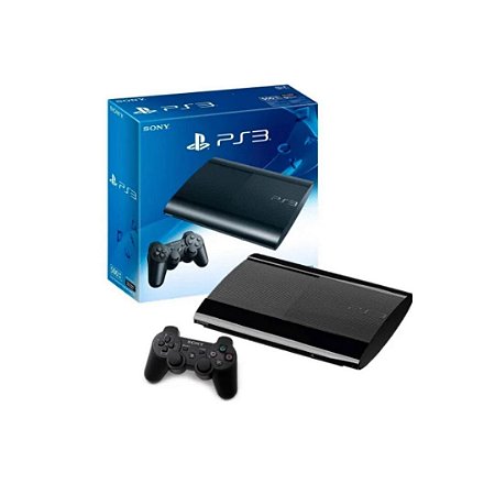 Console PlayStation 3 Super Slim / POR R$597,00 - Loja Cyber Z