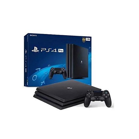 playstation 4 pro, sony 1tb - Games Você Compra Venda Troca e