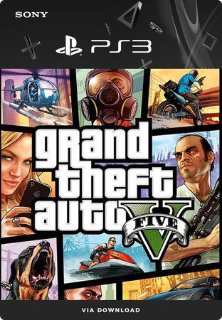 Grand Theft Auto V (GTA 5) PS3 Digital