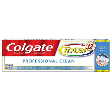 Colgate Creme Dental Total 12 Professional Clean 70g