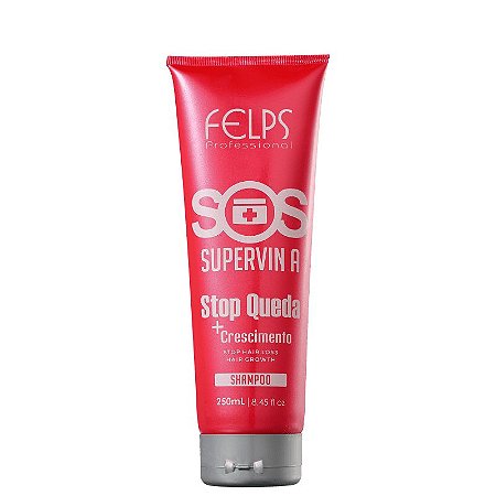 Felps Shampoo SOS Supervin A Stop Queda 250mL