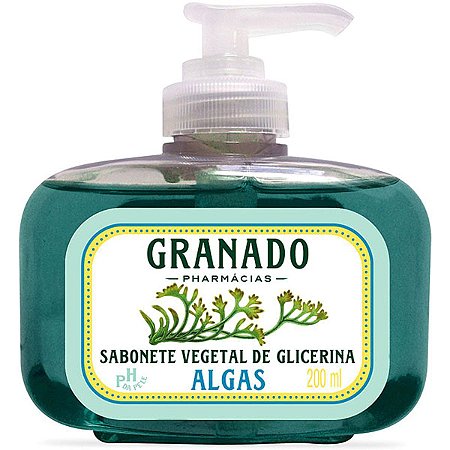 Granado Sabonete Vegetal de Glicerina Algas 200mL
