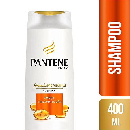 Pantene Shampoo Força e Reconstrução 400ml