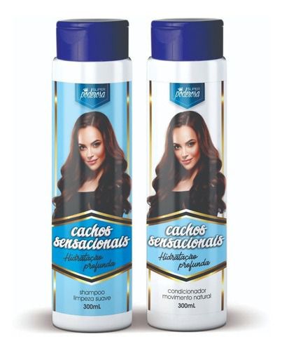 Probelle Kit Shampoo + Condicionador Cachos Sensacionais 300ml