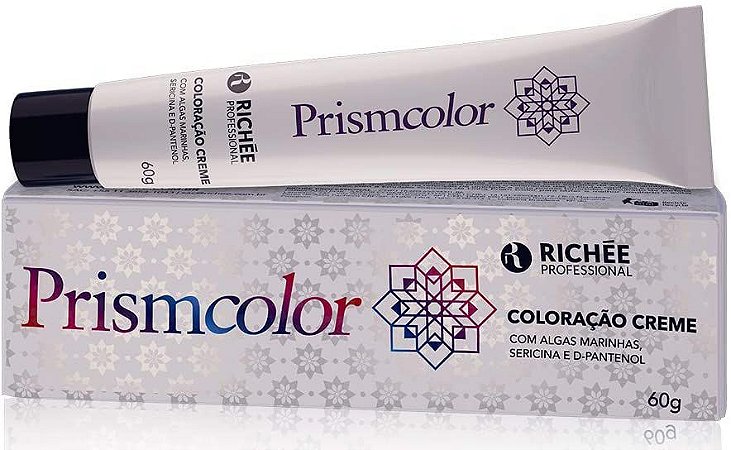 Richée Coloração Prismcolor 6.1 Louro Escuro Cinza 60g