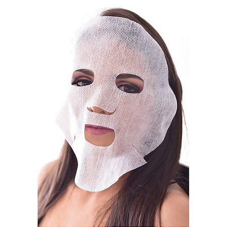 Máscara Descartável Para Limpeza Facial 50un