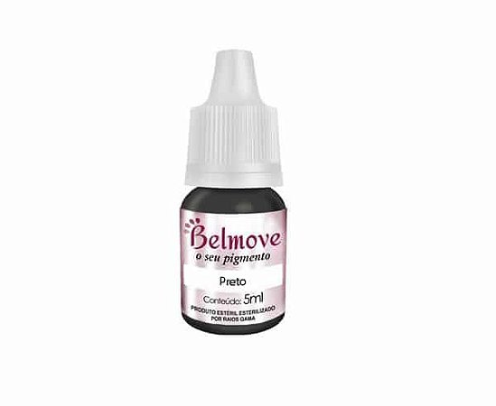 Pigmento Belmove Preto-5ml.