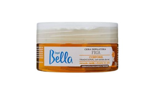 Cera Depilatória Fria Depil Bella (Pote) 200g.