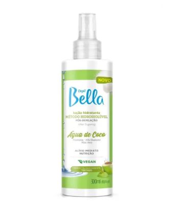 Loção Pós Depilação Hidrossolúvel Água De Coco Depil Bella 300ml