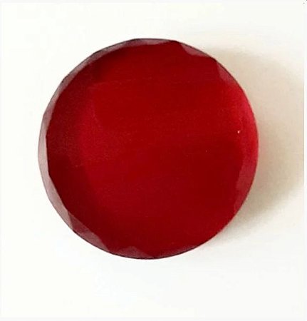 Pedra Cristal p/ depositar cílios-Vermelha