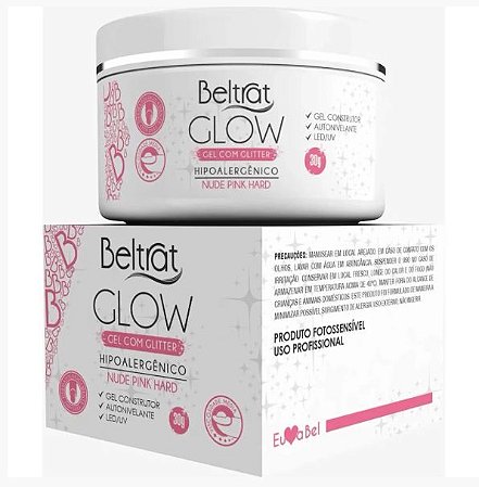 Gel Glow Nude Pink Beltrat 30g.