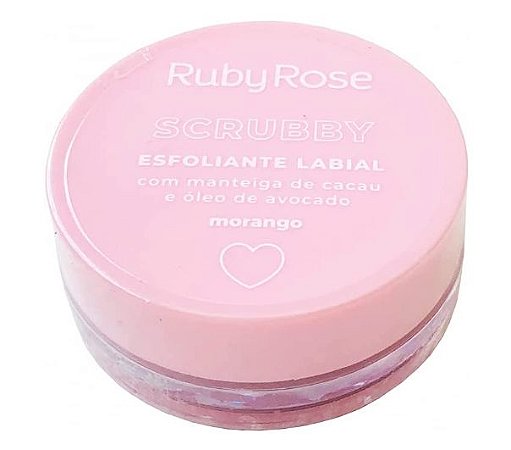 Esfoliante Labial Scrubby Ruby Rose-Morango