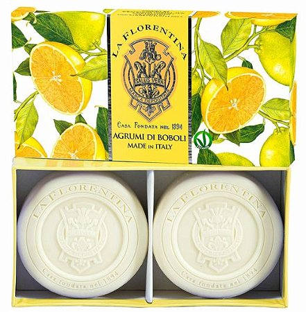 Sabonete La Florentina Boboli Citrus CX2 Unidades-115g.