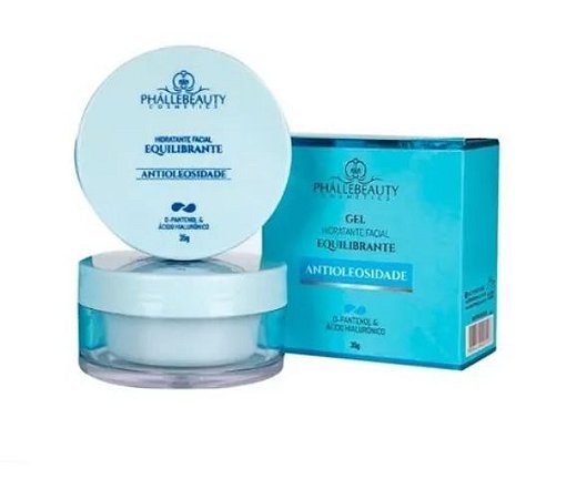 Gel Hidratante Facial Equilibrante Anti Oleosidade Phállebeauty-35g.