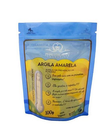 Argila Amarela Phállebeauty-100g.