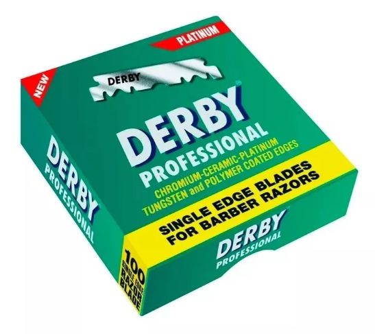 Lâmina Derby Professional Platinum-100un.