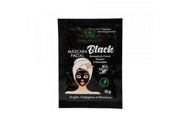 Máscara Facial Black Peel Off Phállebeauty-10g.