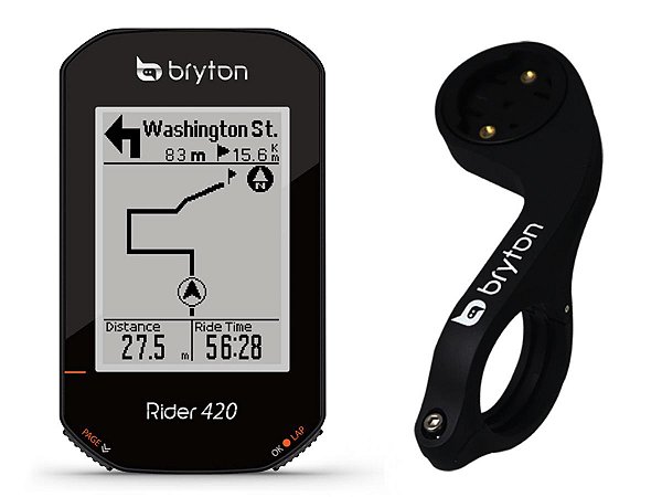GPS Bryton Rider 420 E + Suporte Bryton