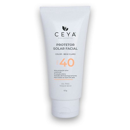 Protetor Solar Fps 40 Bege Claro 60g