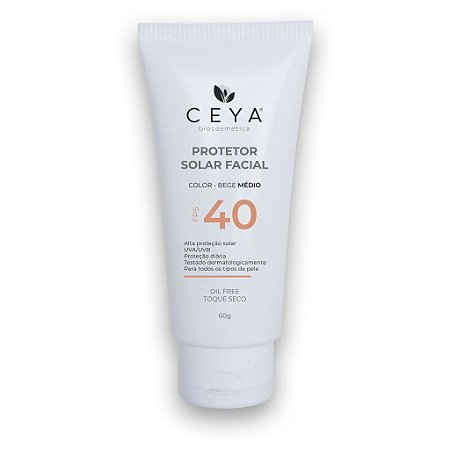 Protetor Solar Fps 40 Bege Médio 60g