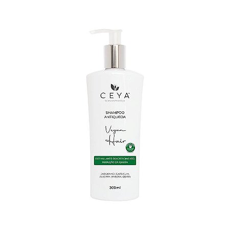 Shampoo Anti Queda 300ml Vegan Hair Ceya Biocosmetica Estimulante Capilar Natural