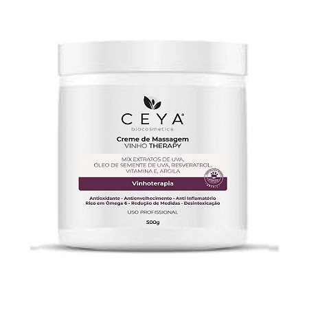 Creme de Massagem Vinho Therapy 500g