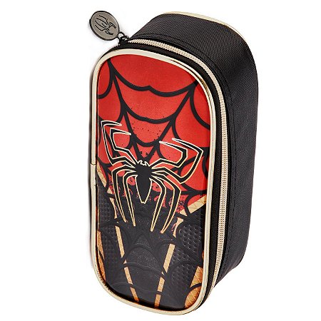 ESTOJO INFANTIL MASCULINO ARANHA DOURADA