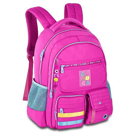 MOCHILA ESCOLAR MENINA LULUCA
