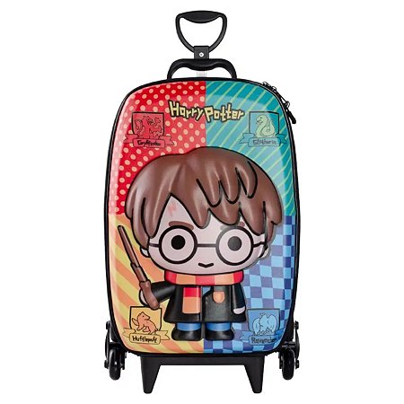 MALA DE RODINHA MOCHILA INFANTIL HARRY POTTER