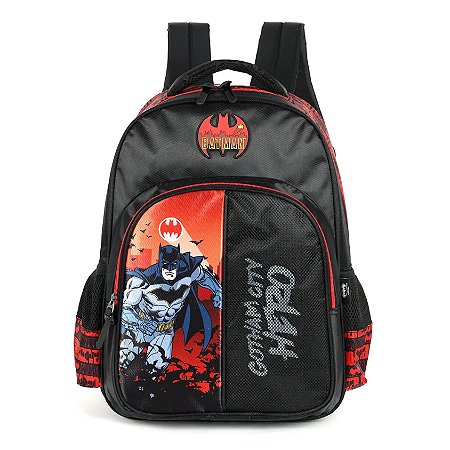 MOCHILA ESCOLAR MENINO BOLSA BATMAN