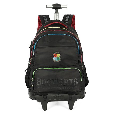 MOCHILA COM RODAS ESCOLAR HARRY POTTER