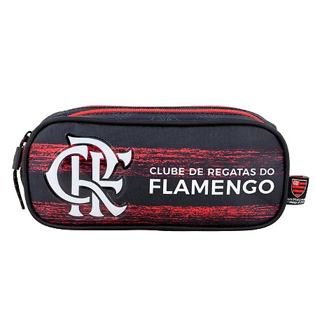 ESTOJO DUPLO ESCOLAR OFICIAL FLAMENGO