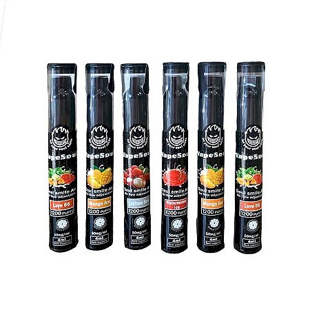 Pod Descartavel VapeSoul 1200 Puffs