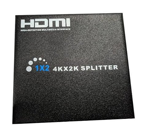 Splitter Hdmi Divisor Hdcp 1 Entrada 2 Saídas 4K 1X4 3D