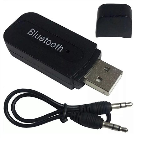 Kit Receptor Bluetooth Usb P2 Áudio Stereo 10 Peças