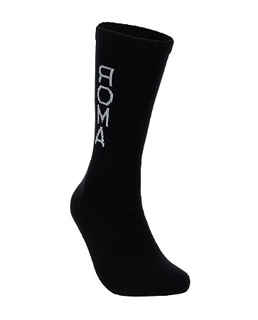 Kit 2 Meias Cano Longo ROMA 38 a 43 Preto