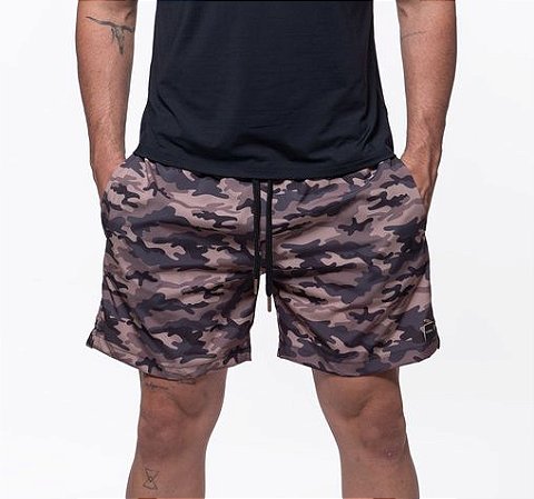 Shorts Curto Masculino ROMA Camuflado