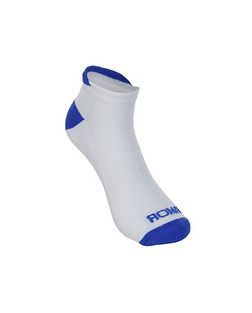 Meia Sapatilha Individual ROMA 38 a 43 Branco/Azul