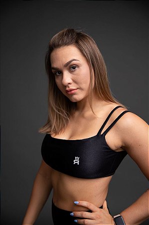 Top Fitness Alcinha Mobility - Preto