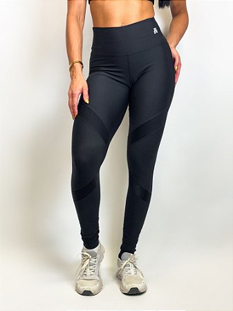 Legging com Recorte Radiance Roma - Preto