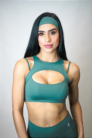 Top Olive - Verde