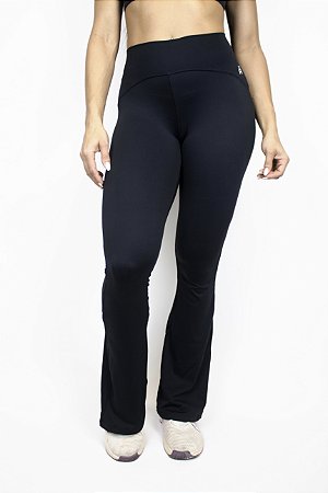 Legging Flare Arco - Preto