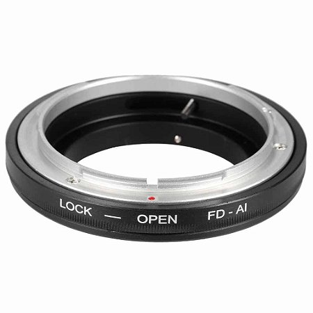 Anel Adaptador Macro para Lente Canon Fd em Camera Nikon F (FD-AI) - Foto  com Filme