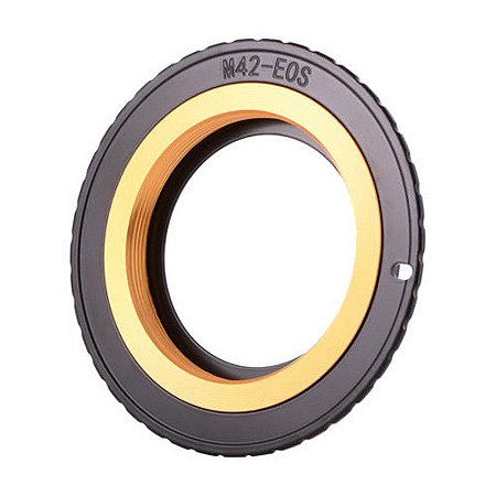 Anel Adaptador M42 - Canon Eos / M42-ef / M42-eos Com Flange