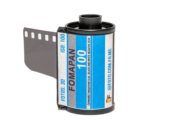 Filme 35mm -  Fomapan Classic ISO 100 - Rebobinado - 30 poses - 2024 - Preto e Branco